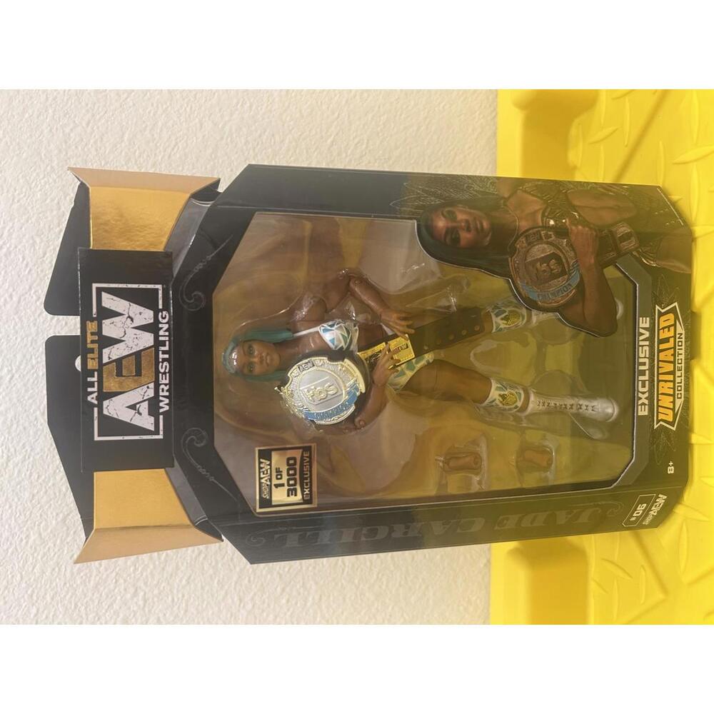 Brand New Sealed Unrivaled Series Jade Cargill 1/3000 Chase Figure. Lot. 2022